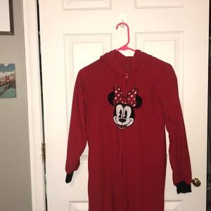 minnie mouse pajamas!
